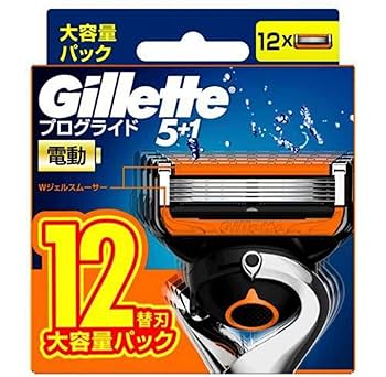 Gillette プログライド 5+1 替刃 12個入り×2個セット Amazon.co.jp: Procter & Gamble P&G ジレット プログライド